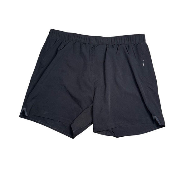 RHONE Mens Black Commuter Shorts Size L Athletic Fitness Gym Workout - Picture 1 of 6